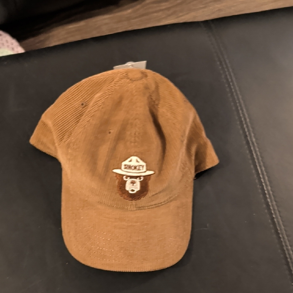 MAD Engine Tan Cap with Smokey Bear Emblem